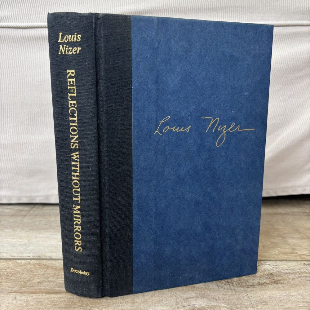 Vintag Reflections Without Mirrors Hardcover 1978 Coffee Table Book Office Decor